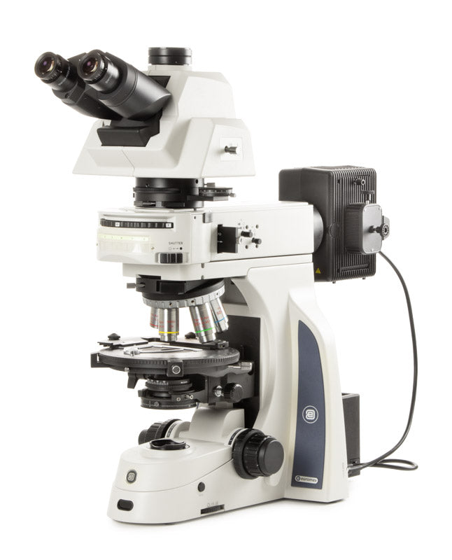 Microscopio trinoculare Delphi-X Observer polarizzazione DX.2058-PLPOLRi - www.letscopes.com