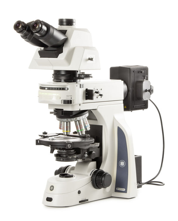 Delphi-X Observer trinocular microscope, polarisation DX.2058-PLPOLRi - www.letscopes.com