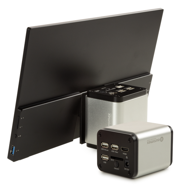 Telecamera per microscopio HDMI HD-Pro con schermo da 13 pollici VC.3039-HDS - www.letscopes.com