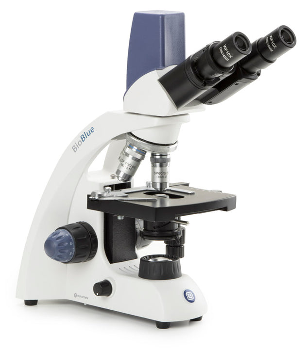 Microscopio digitale 5,0 MP binoculare BioBlue BB.4269 - www.letscopes.com